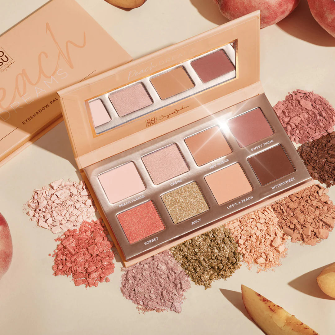 SOSU BEAUTY Peach Dreams Eyeshadow paletka